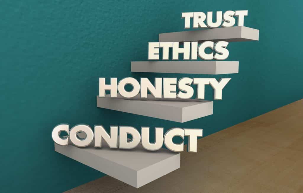 trust ethics conduct banner