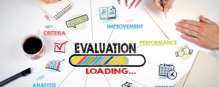 evaluation concept by online business reputation management