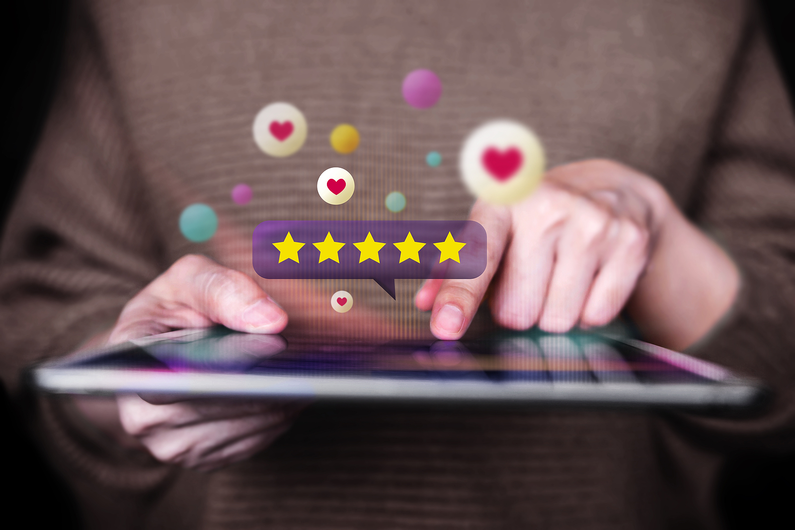 Positive reviews are good for personal reputation management